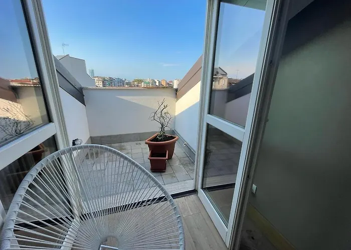 Charming Penthouse In Apartment Turin